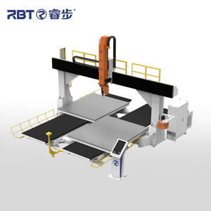 Router CNC a 5 assi a doppia tavola 