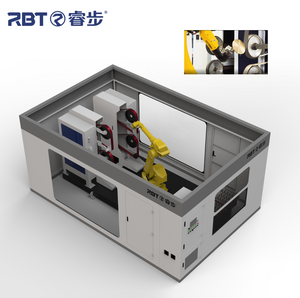 RBT Robotica rettificatrice e lucidatrice CNC per la realizzazione di rubinetti Approvata CE 