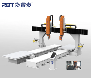 Router CNC ad alta velocità 5 assi per la lavorazione composita e plastica