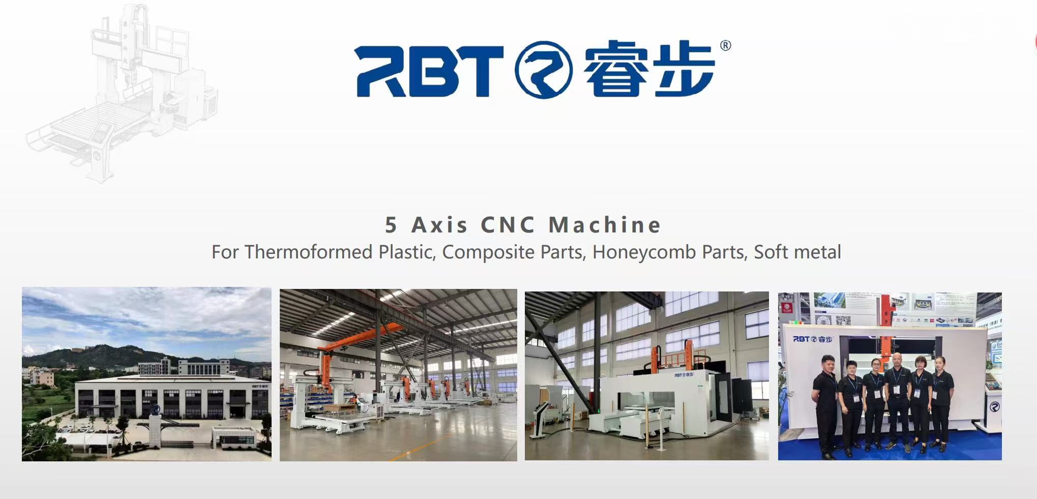 Macchina CNC a 5 assi RBT