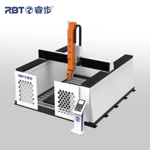 Macchinaria di fabbrica Truss Tipo 5 Asse CNC router CNC con RTCP per parti di materiale composito