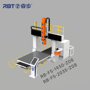 Macchina per intaglio CNC con router di CNC a 5 assi per la lavorazione di parti in plastica 