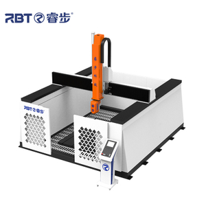Macchina da taglio CNC a 5 assi RBT per compositi in plastica Alluminio a nido d'ape