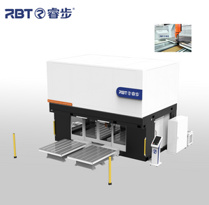 Centro di lavoro CNC RBT a 5 assi a doppia tavola per compositi, nido d'ape in alluminio e carta