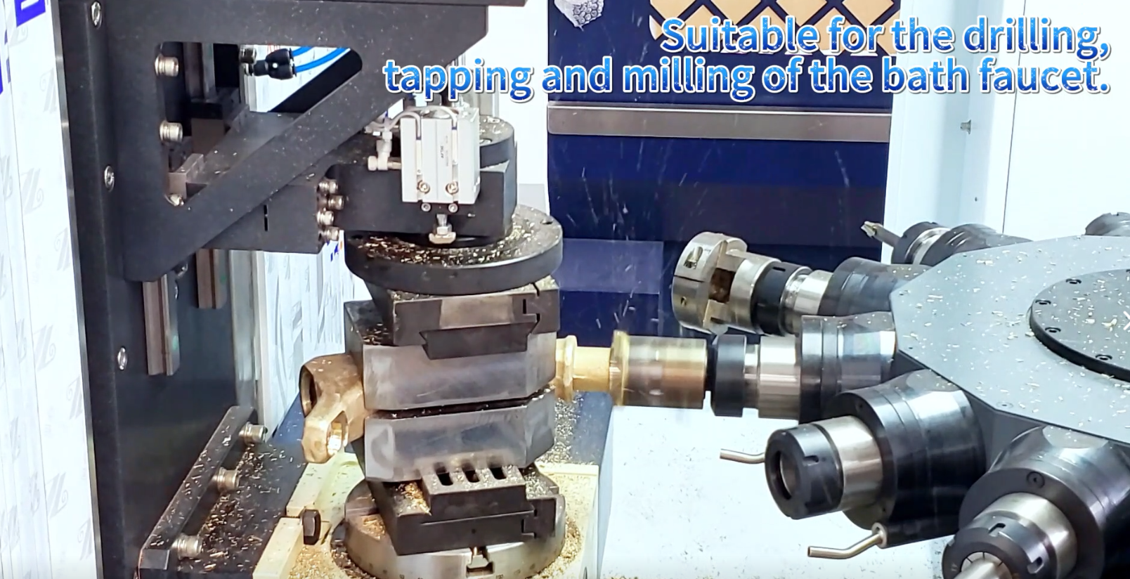 Macchina CNC orizzontale RBT 12 mandrini per la produzione di rubinetti Approvata CE