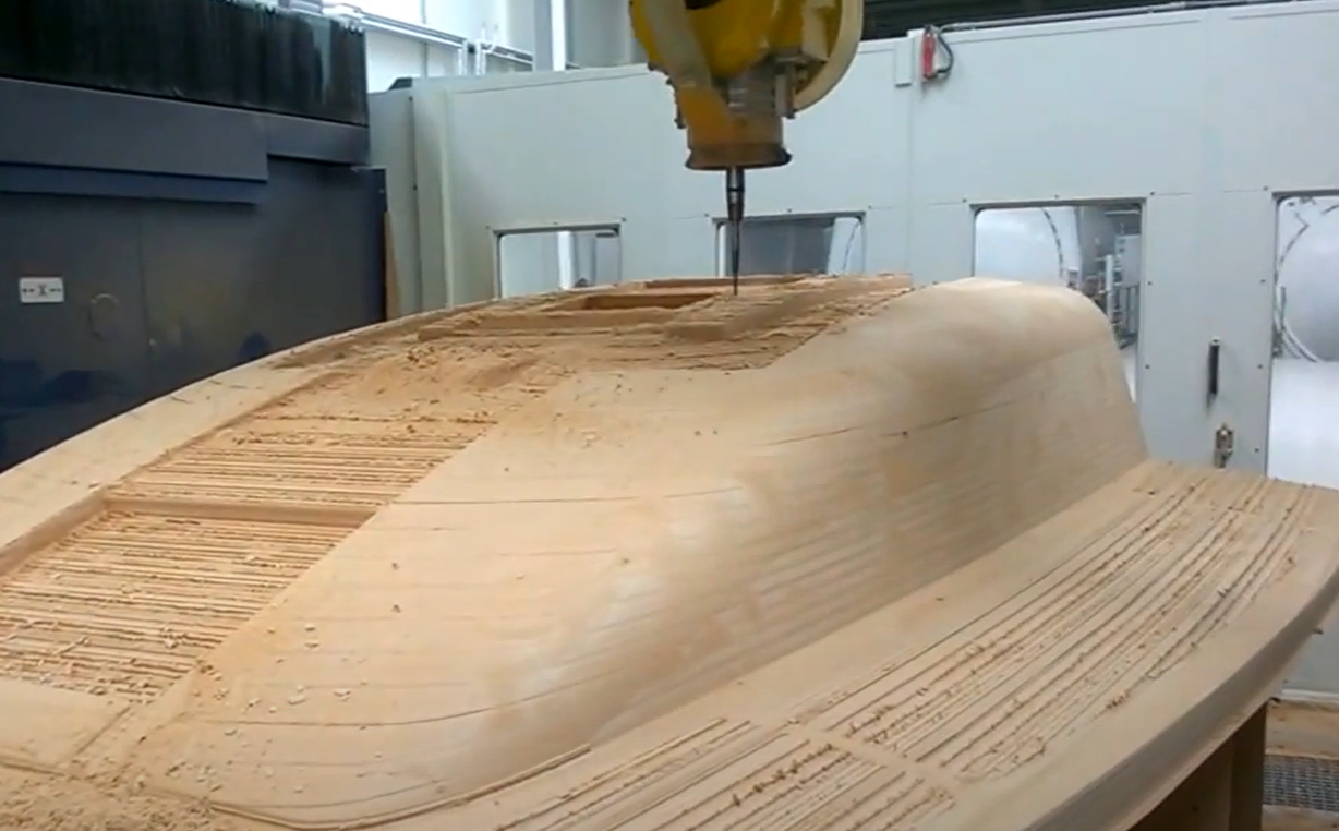 Centro di lavoro CNC a 5 assi